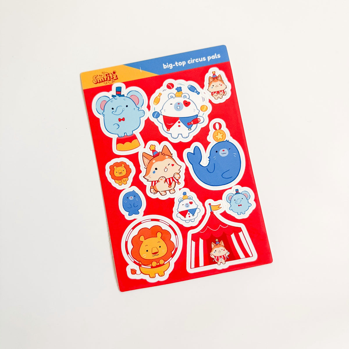 Circus Pals Sticker Sheet