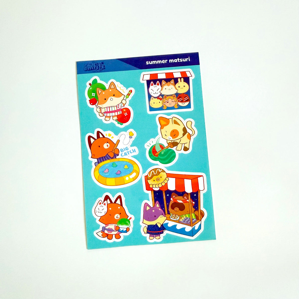 Summer Matsuri Sticker Sheet