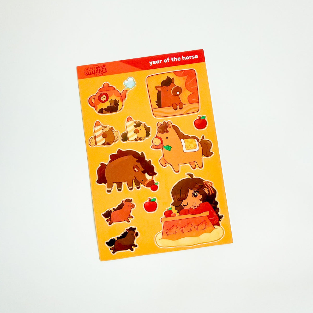 Year of the Horse Sticker Sheet