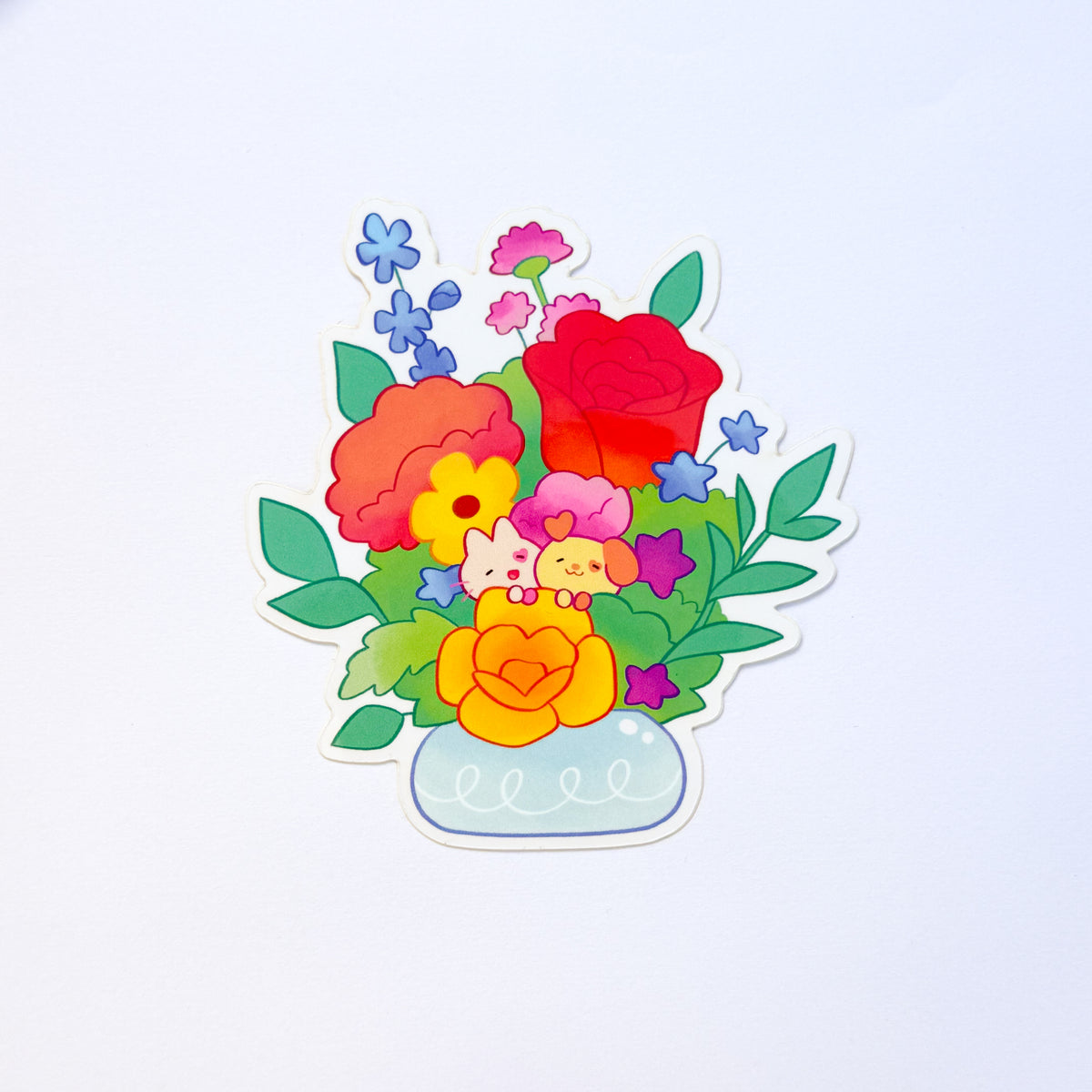Flower Vase Sticker