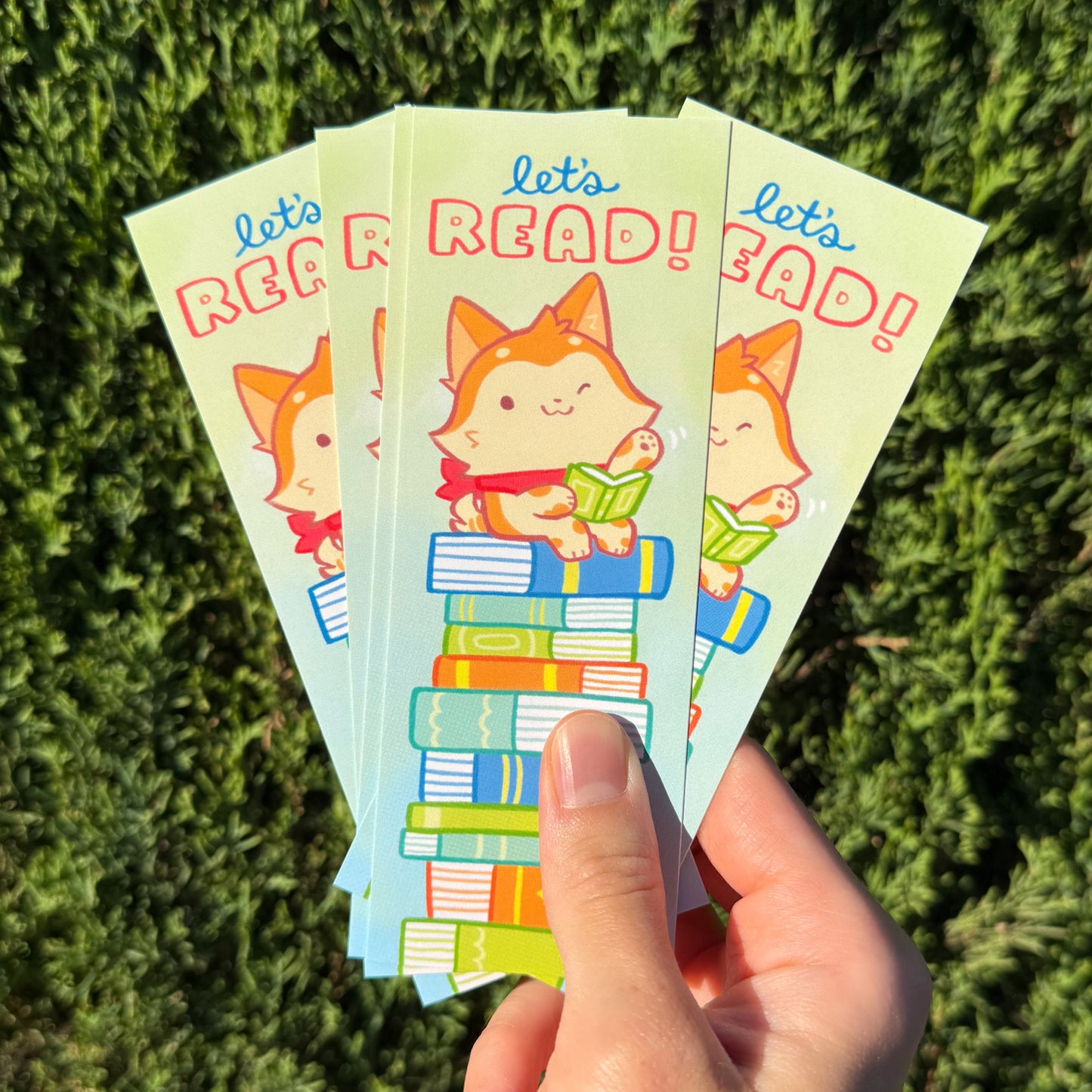 Let's Read! Bookmark