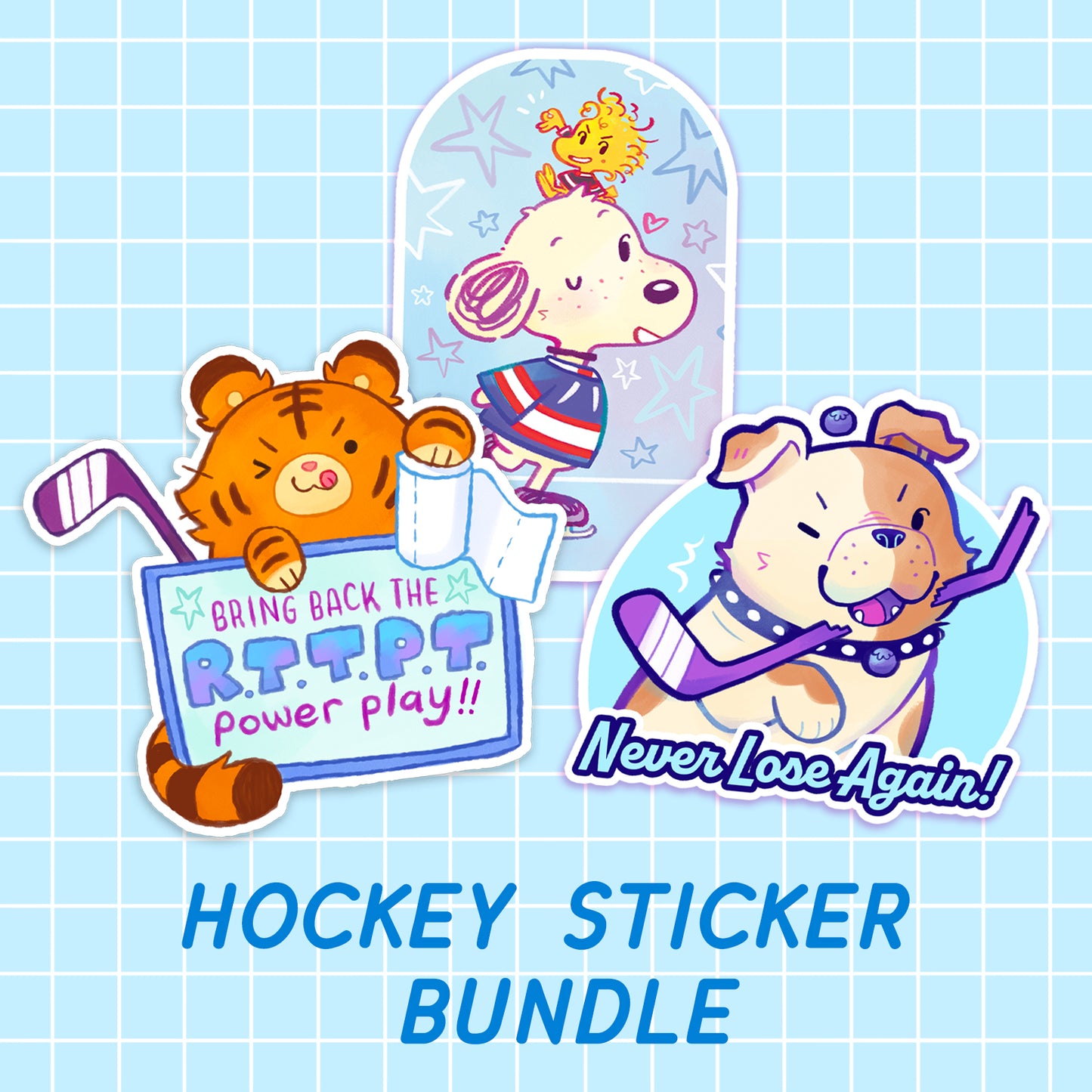 Hockey Sticker Bundle