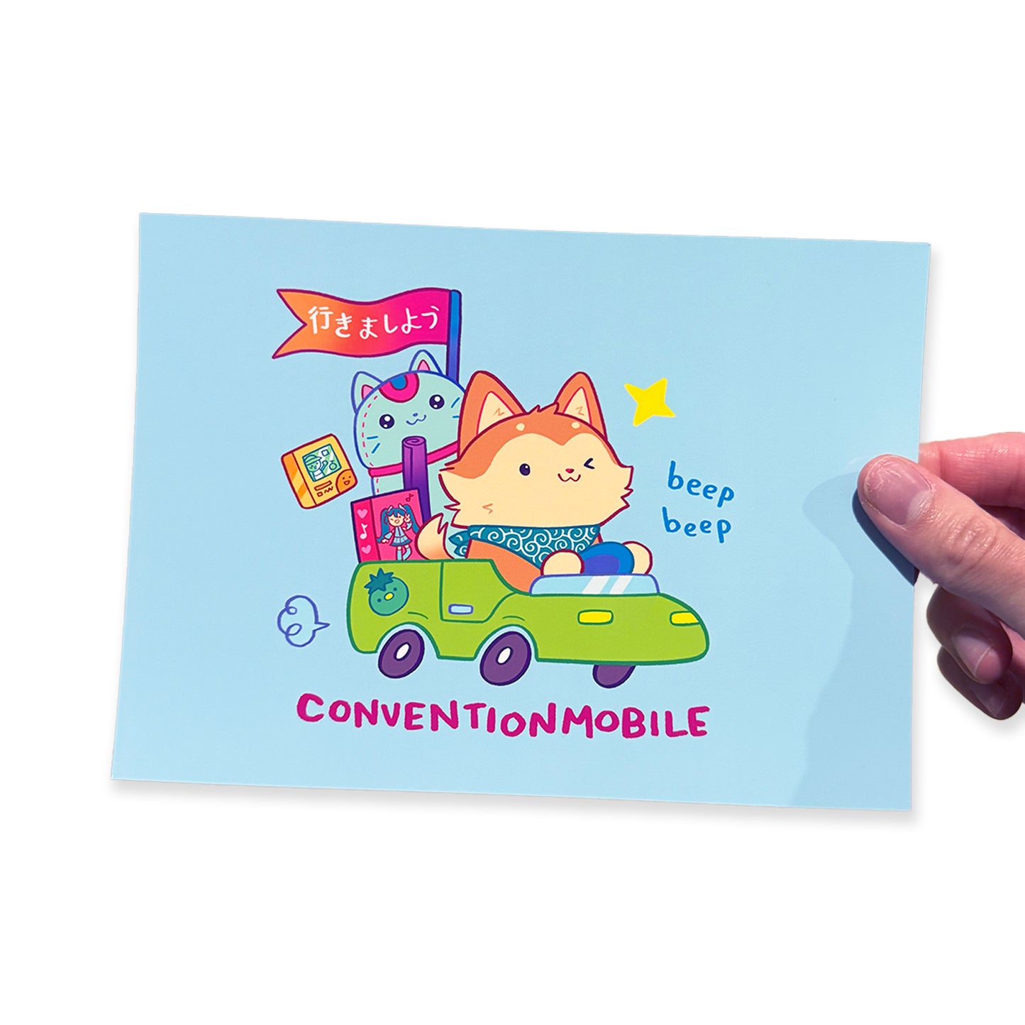 Conventionmobile Postcard