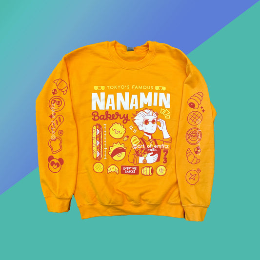 Bakery Gold Crewneck Sweater