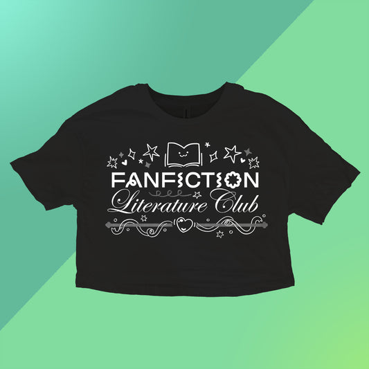 Fanfiction Literature Club Cropped T-shirt