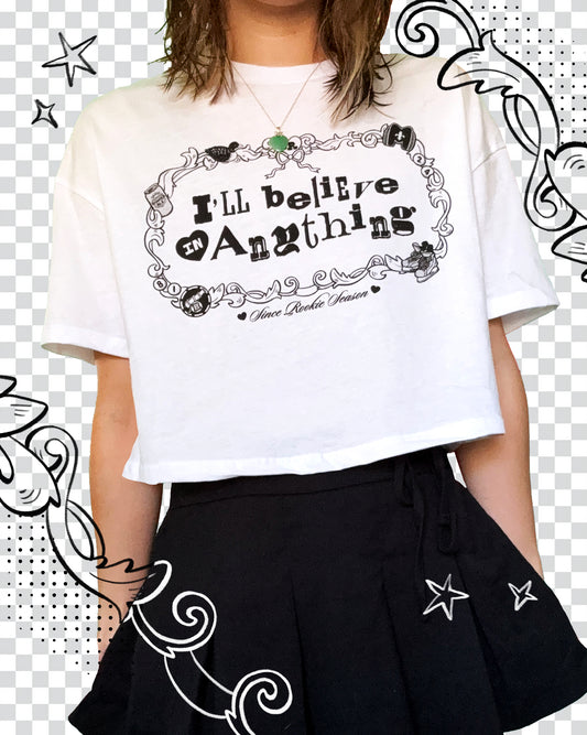Hockey Lover Cropped T-Shirt