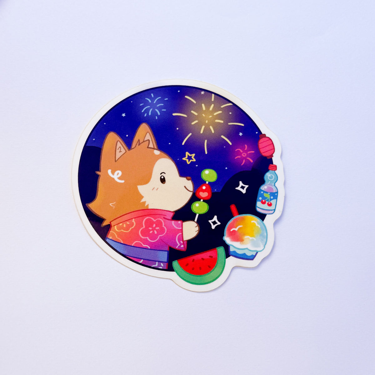 Fireworks Sticker