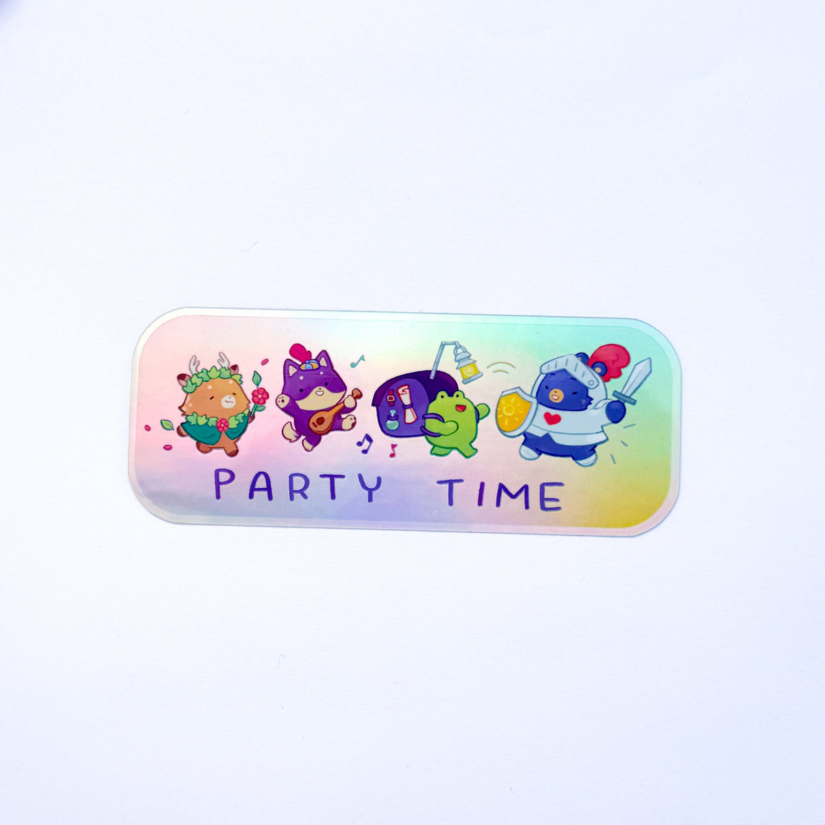 Party Time Holo Sticker