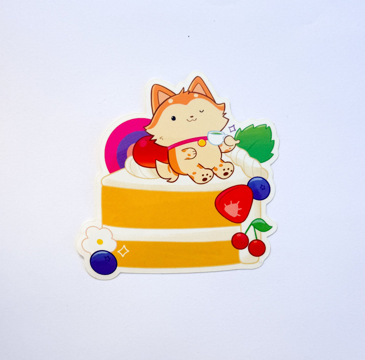 Berry Cake Sticker