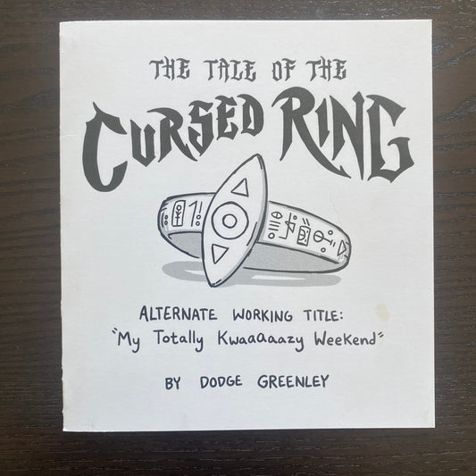 The Tale of the Cursed Ring Zine