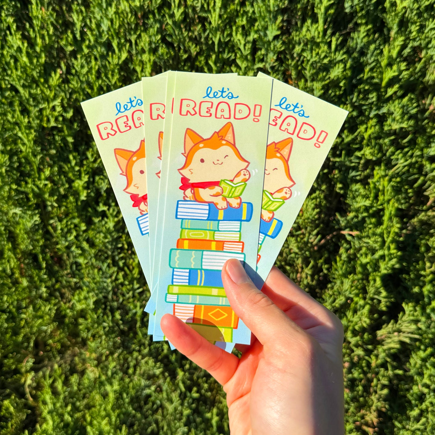 Let's Read! Bookmark