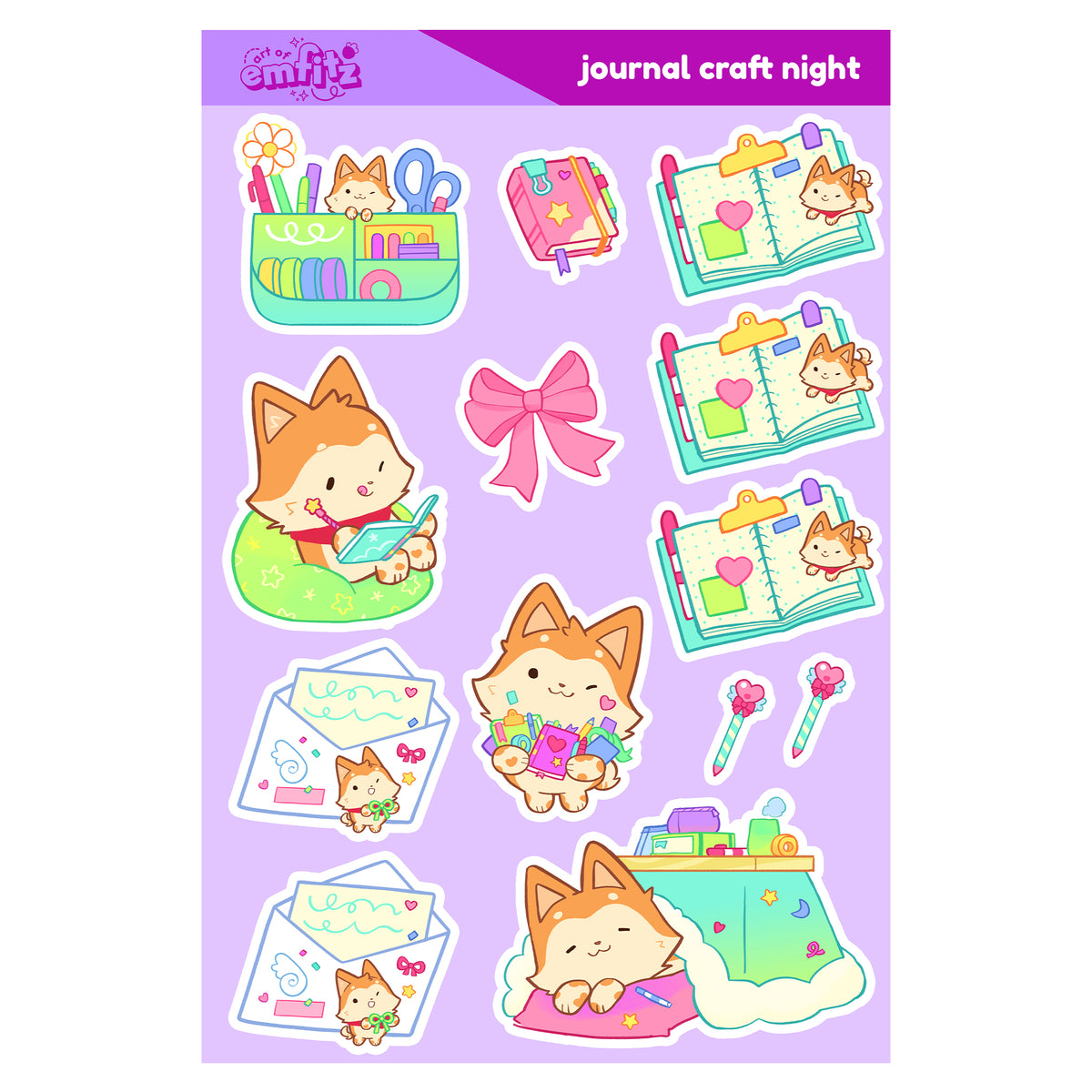 Journaling Sticker Sheet